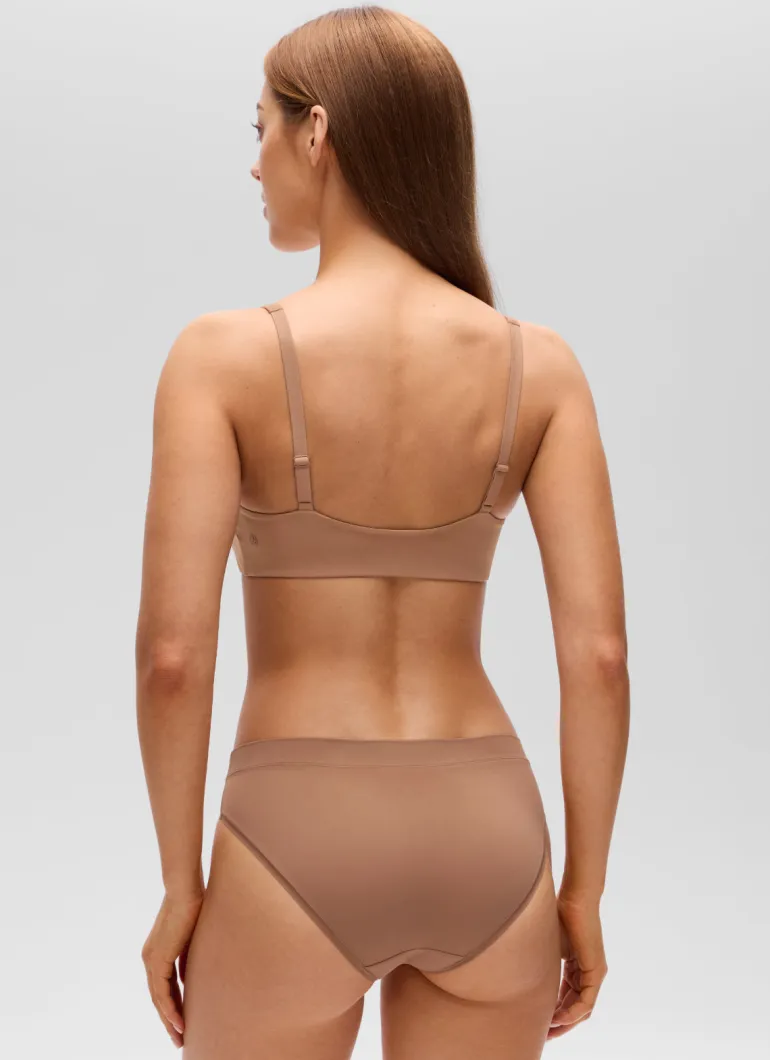 Softhold Double Lined Deep V Bralette