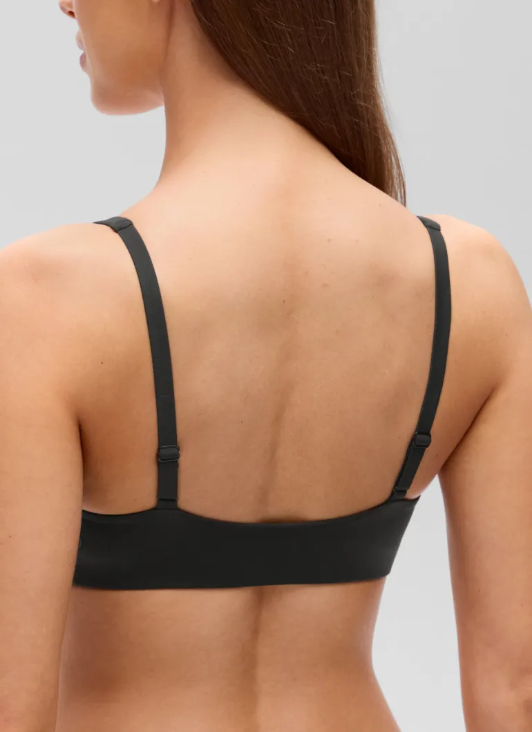 Softhold Double Lined Deep V Bralette