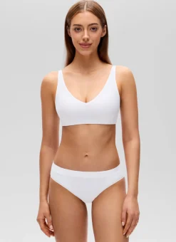 Softhold Double Lined Deep V Bralette