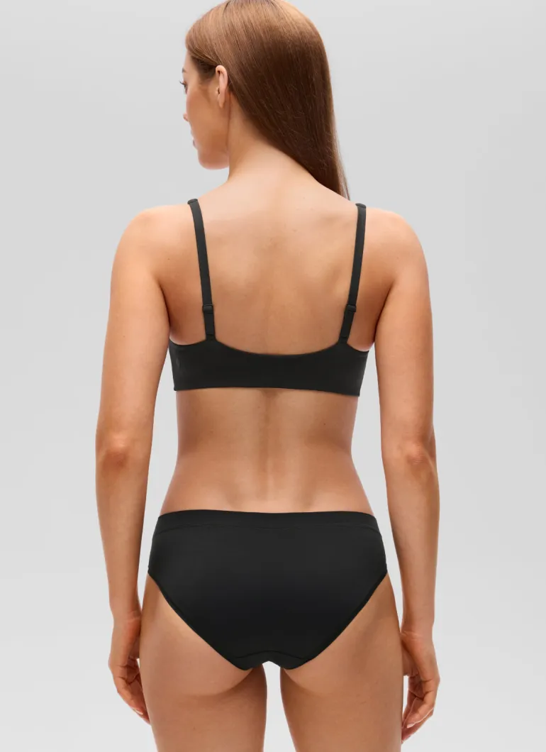 Softhold Double Lined Deep V Bralette