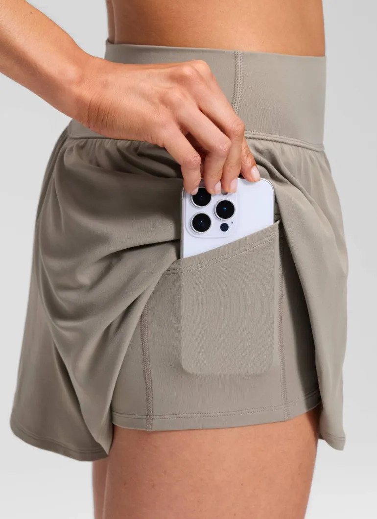 Softretch Flowy 2 in 1 Pocket Shorts