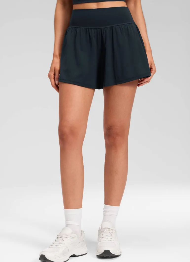 Softretch Flowy 2 in 1 Pocket Shorts