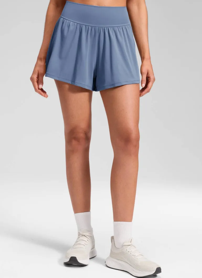 Softretch Flowy 2 in 1 Pocket Shorts
