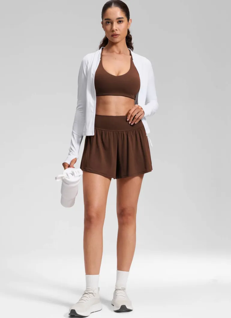 Softretch Flowy 2 in 1 Pocket Shorts