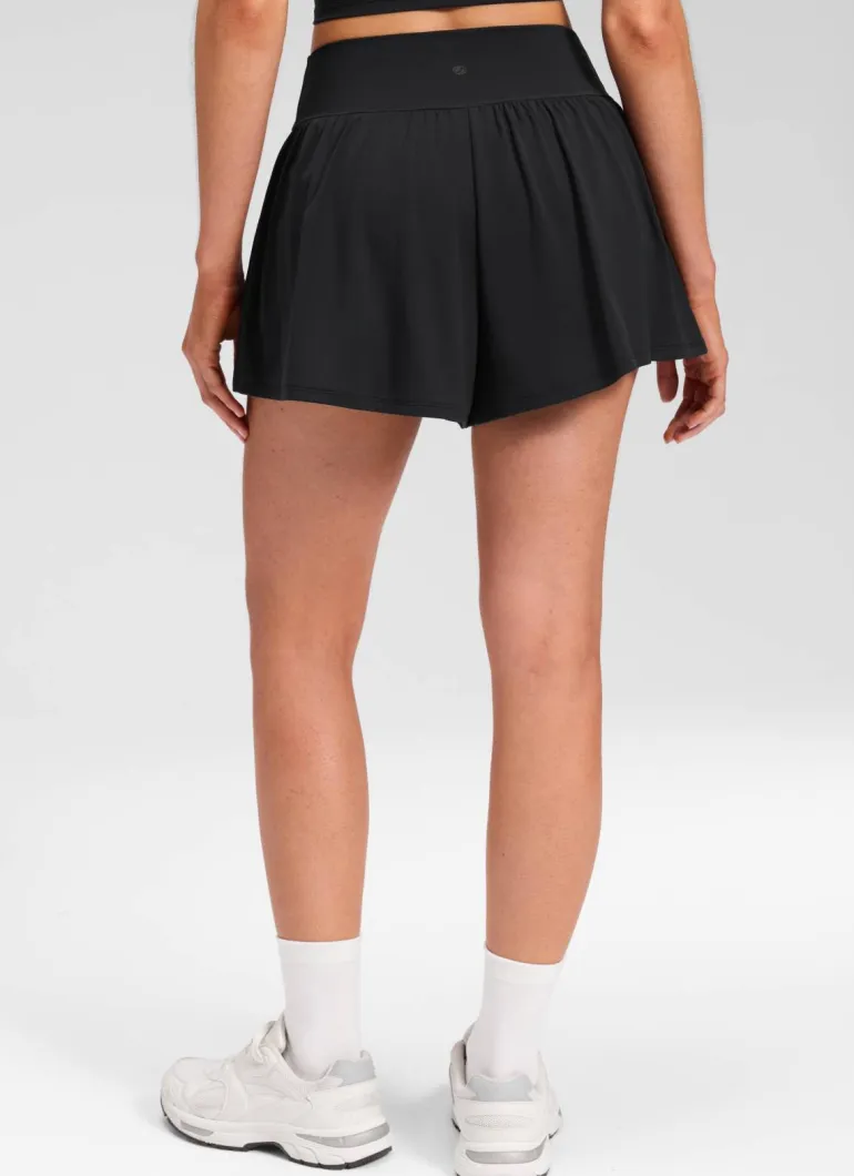 Softretch Flowy 2 in 1 Pocket Shorts