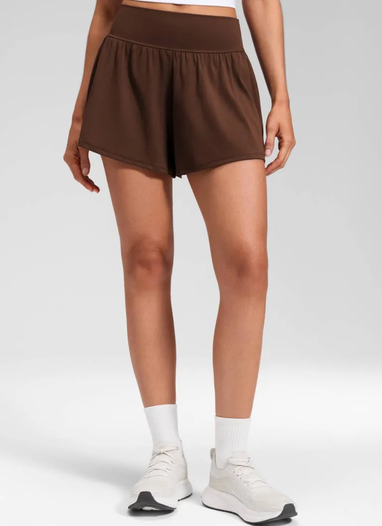 Softretch Flowy 2 in 1 Pocket Shorts