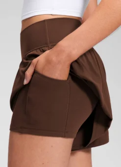 Softretch Flowy 2 in 1 Pocket Shorts