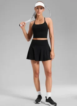 Softretch Flowy Pleated Tennis Skirt