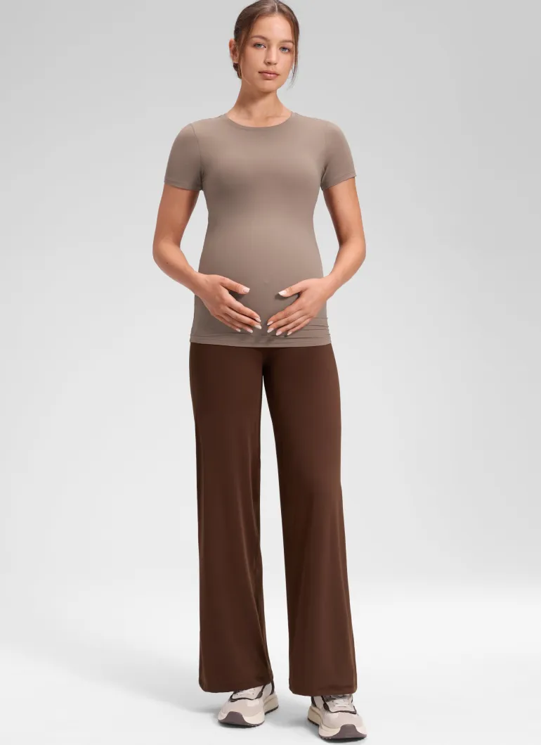 Softretch Maternity No Front Seam Pant 30''