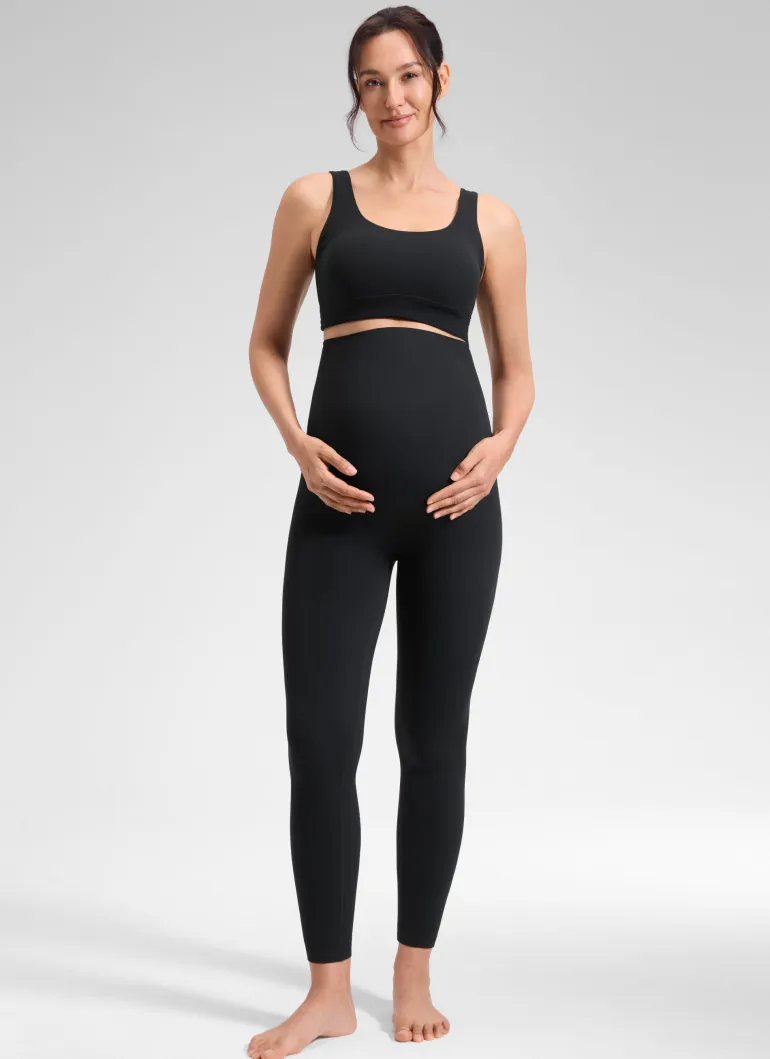 Softretch Maternity No Front Seam Legging 25''