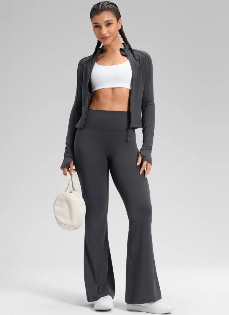 Softretch No Front Seam Flare Legging 31"