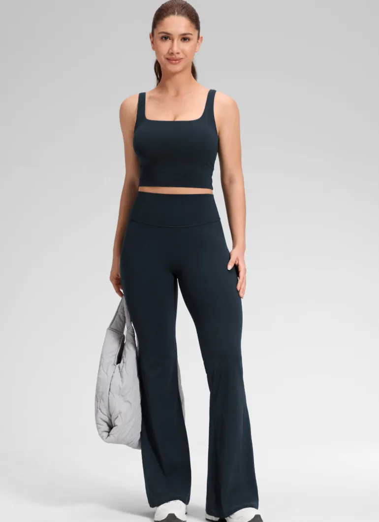 Softretch No Front Seam Flare Legging 31"