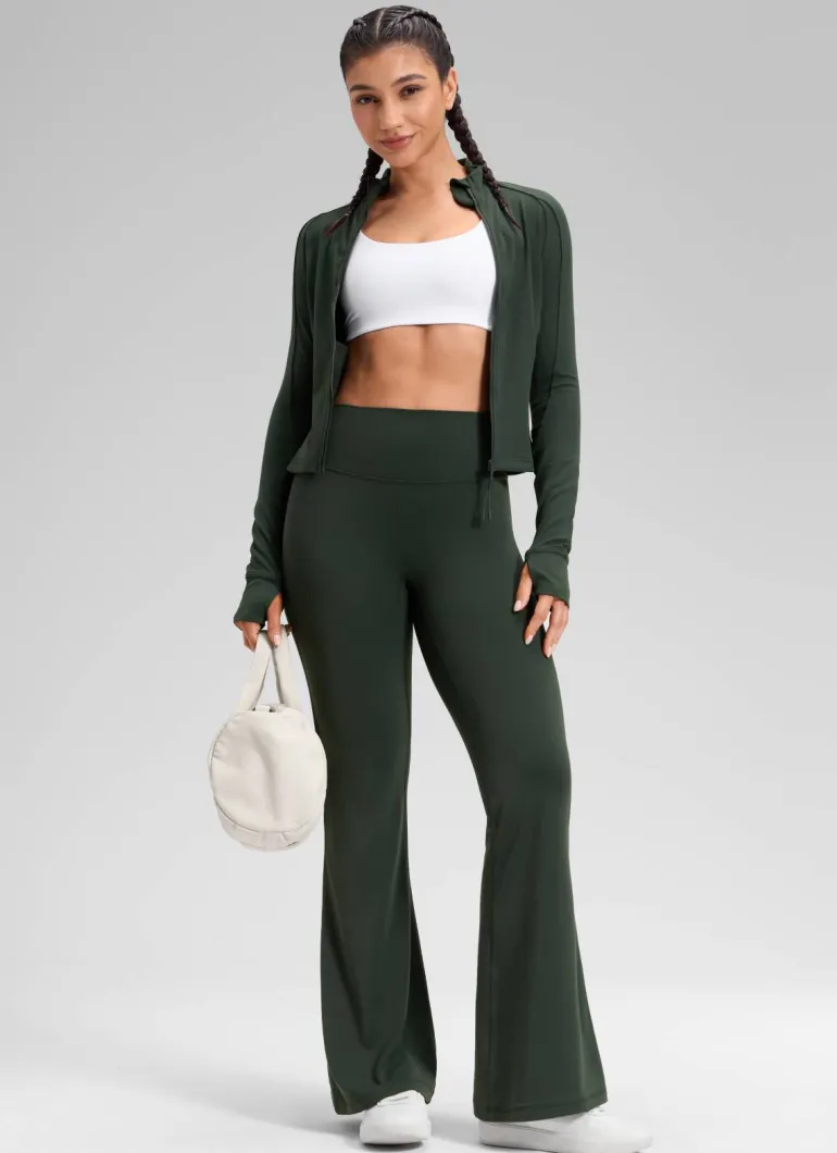 Softretch No Front Seam Flare Legging 31"
