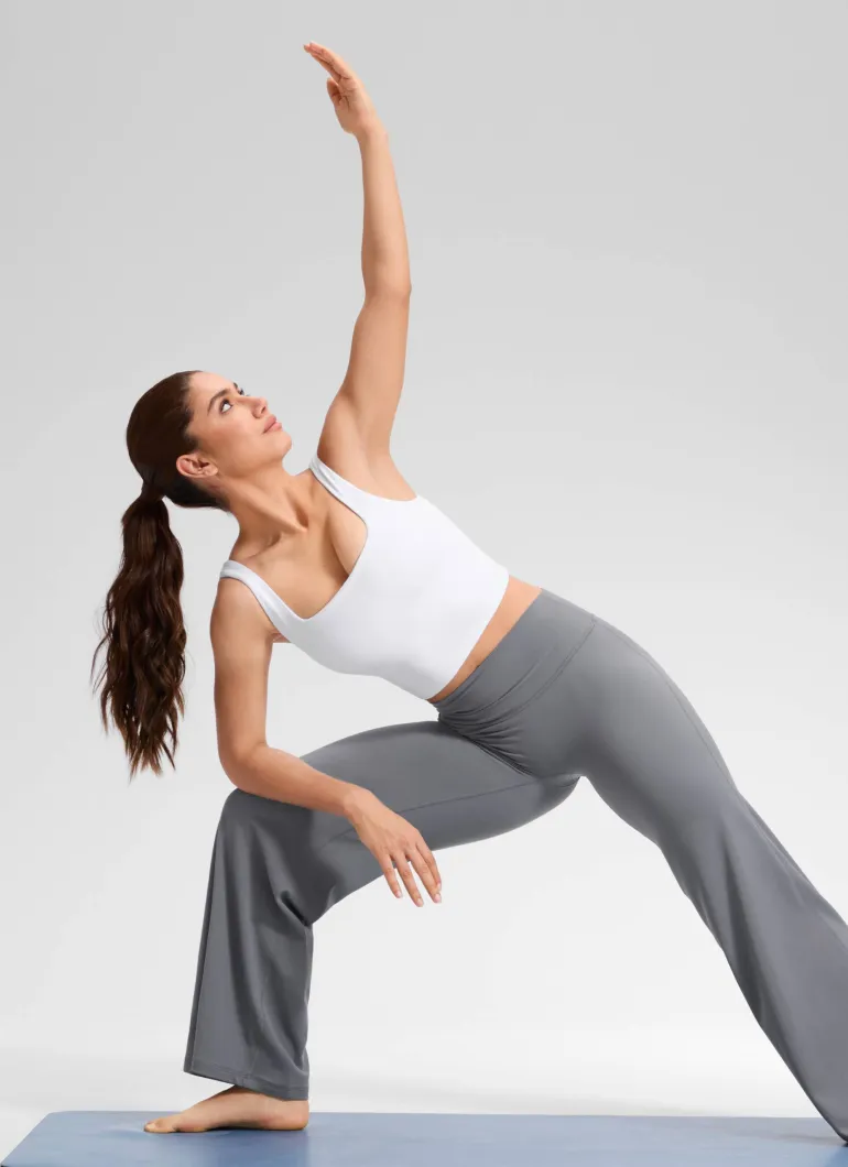 Softretch No Front Seam Straight Leg Pant 28"