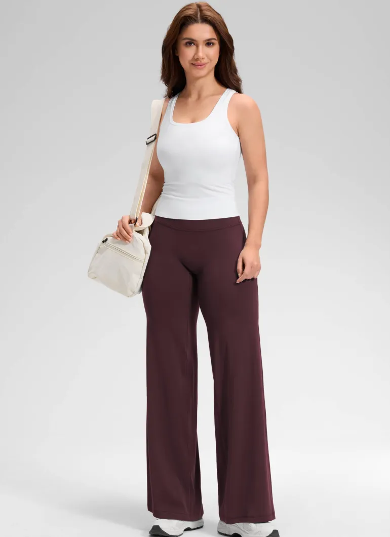 Softretch No Front Seam Straight Leg Pant 30"