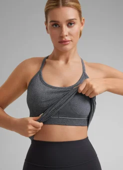 Speedy Seamless Built in Bra Y back Tank