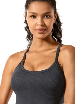 Speedy Seamless Built in Bra Y back Tank