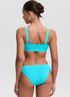Square Neck Wide Flat Straps Bikini Top