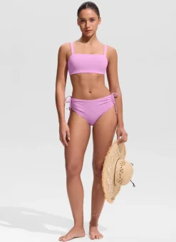 Square Neck Wide Flat Straps Bikini Top