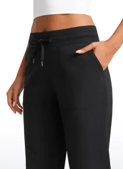 Strech Straight Leg High Rise Pant 30''