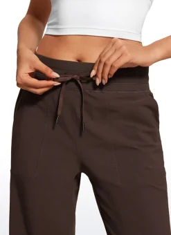 Strech Straight Leg High Rise Pant 30''
