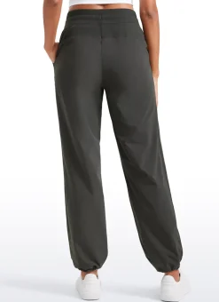 Strech Straight Leg High Rise Pant 30''