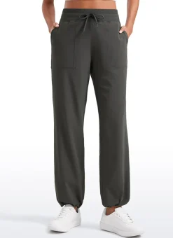 Strech Straight Leg High Rise Pant 30''