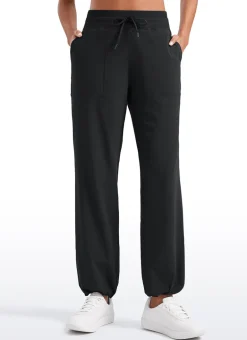 Strech Straight Leg High Rise Pant 30''