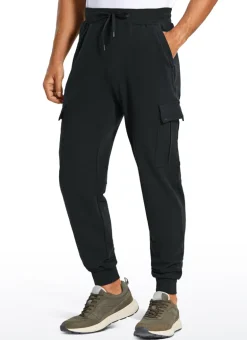 Stretch Classic-Fit Sweatpants with Multi Pockets 29"