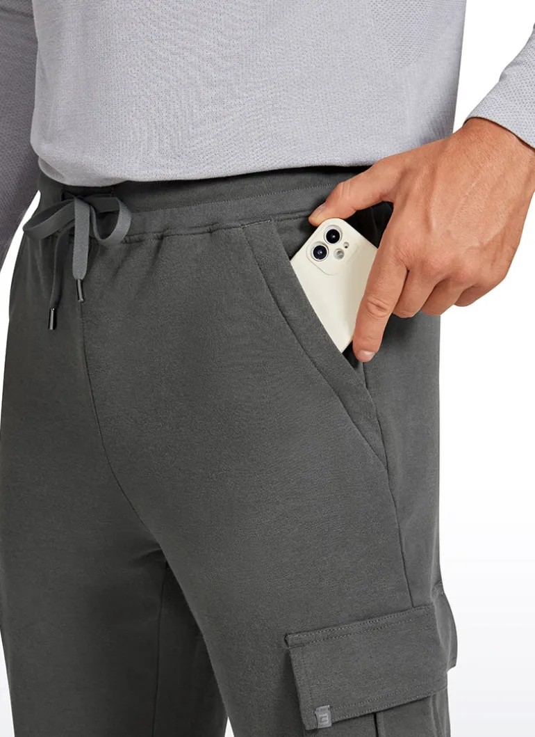 Stretch Classic-Fit Sweatpants with Multi Pockets 29"