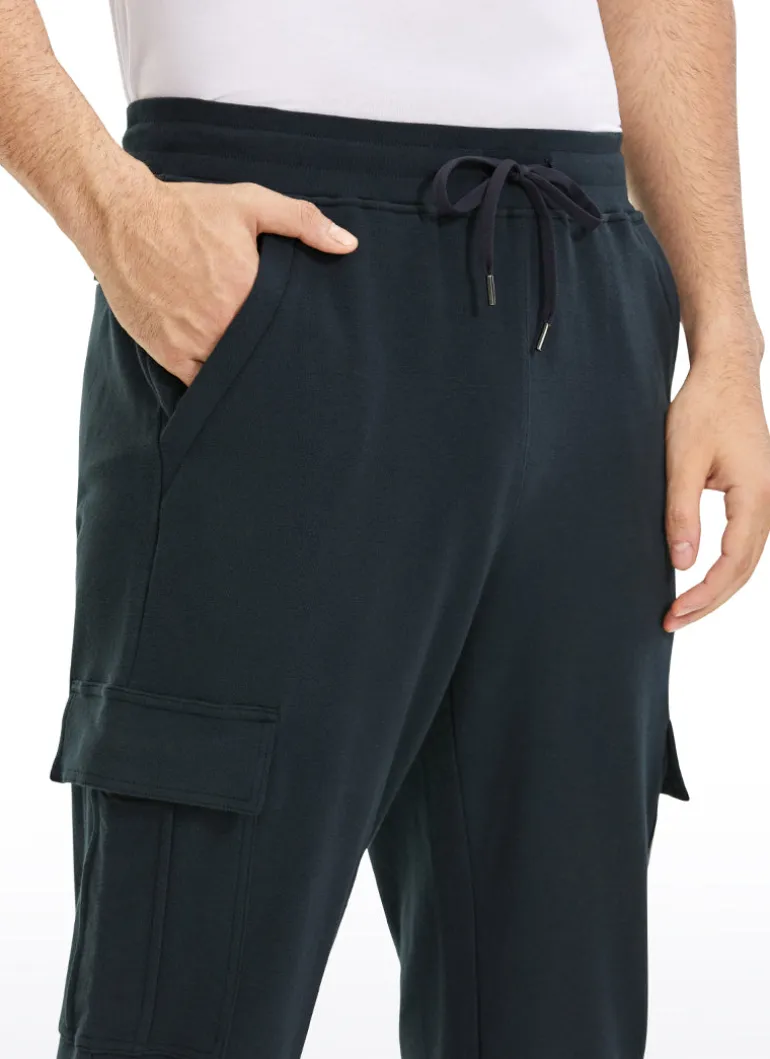 Stretch Classic-Fit Sweatpants with Multi Pockets 29"