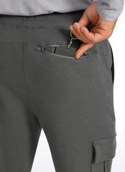 Stretch Classic-Fit Sweatpants with Multi Pockets 29