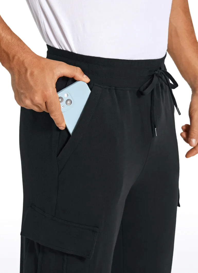 Stretch Classic-Fit Sweatpants with Multi Pockets 29"