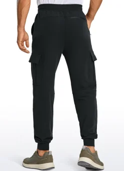 Stretch Classic-Fit Sweatpants with Multi Pockets 29