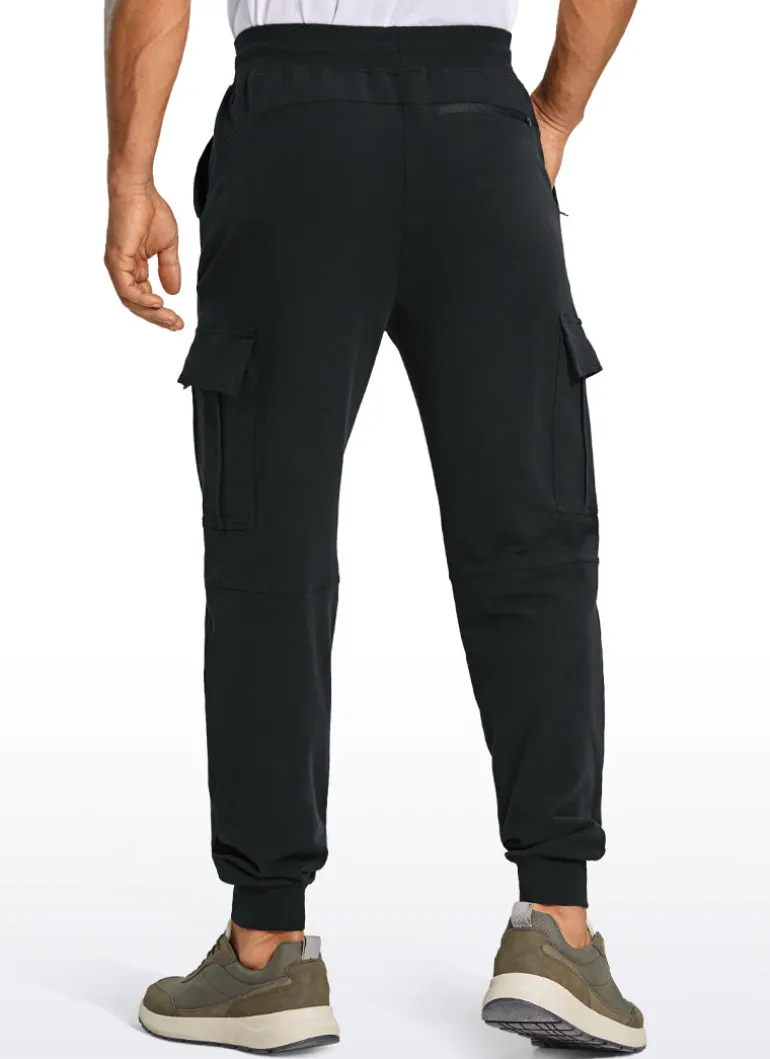 Stretch Classic-Fit Sweatpants with Multi Pockets 29"