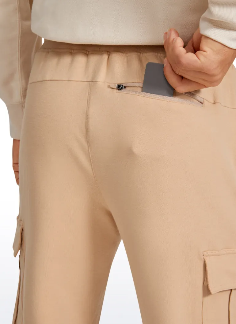 Stretch Classic-Fit Sweatpants with Multi Pockets 29"