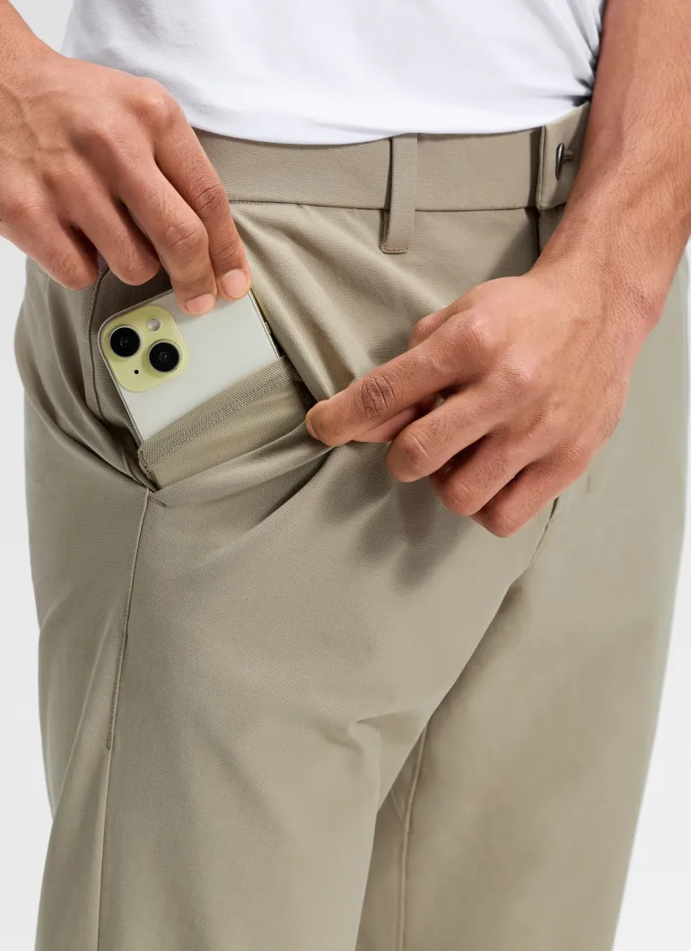 Stretch Cotton Pocket Chino Pant 30"