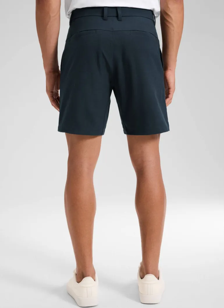 Stretch Cotton Pocket Chino Shorts 7"