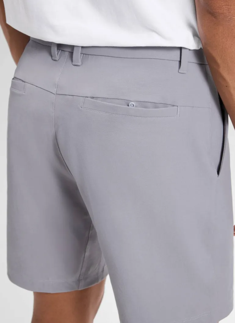 Stretch Cotton Pocket Chino Shorts 7"