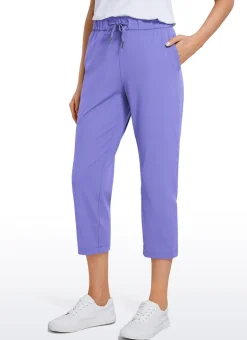 Stretch Cropped Pocket Pant 23''