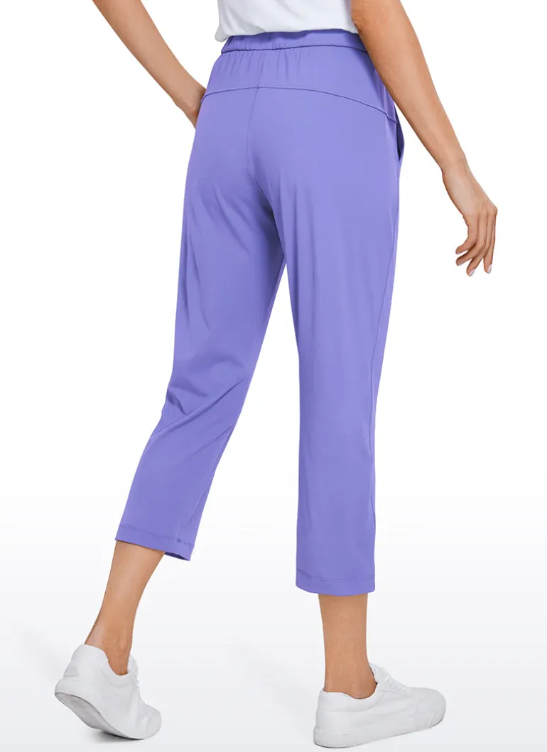 Stretch Cropped Pocket Pant 23''