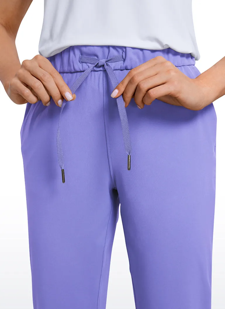 Stretch Cropped Pocket Pant 23''