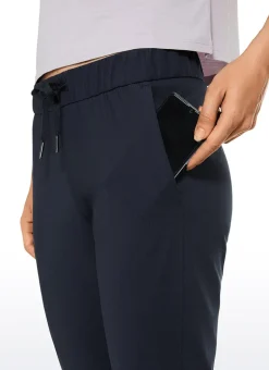 Stretch Cropped Pocket Pant 23''