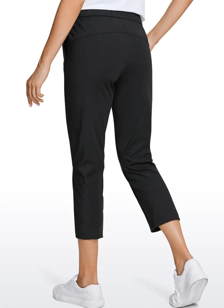 Stretch Cropped Pocket Pant 23''
