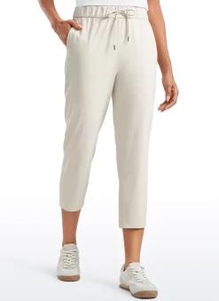Stretch Cropped Pocket Pant 23''