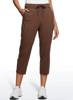 Stretch Cropped Pocket Pant 23''