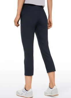 Stretch Cropped Pocket Pant 23''