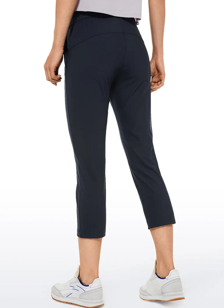 Stretch Cropped Pocket Pant 23''