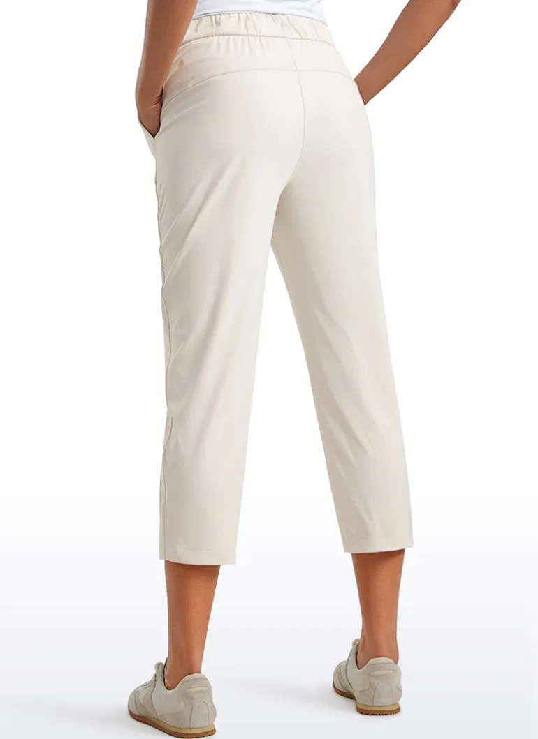 Stretch Cropped Pocket Pant 23''