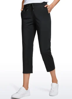 Stretch Cropped Pocket Pant 23''